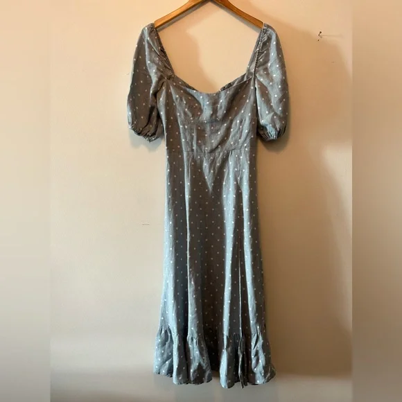 Reformation Belgium Dress in Polka Dot - Picture 2 of 4